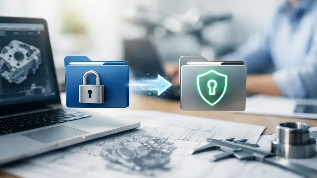Secure File Transfer for CAD Files That Works